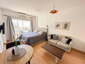 Cómodo departamento en Almagro con Balcón, Centrico y cama doble